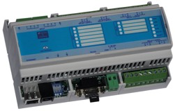 IP relay XIKRA211: Módulo de control IP. 4 Relé / 6 entradas.