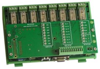 Modulo de 8 reles. Control IP.
