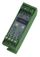 Modulo de entrada de 2 canales Opto-acoplados. Montaje en Carril DIN