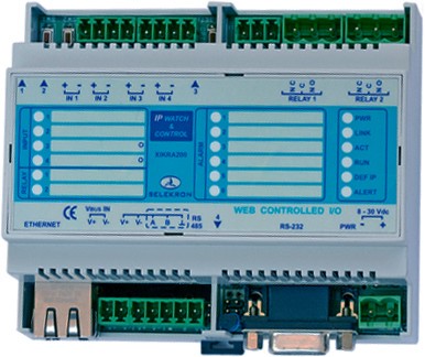 XIKRA 200. M&oacute;dulo de control y monitorizaci&oacute;n a trav&eacute;s de Ethernet.
