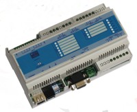 XIKRA211. Módulo de control IP. 4 Relé / 6 entradas.